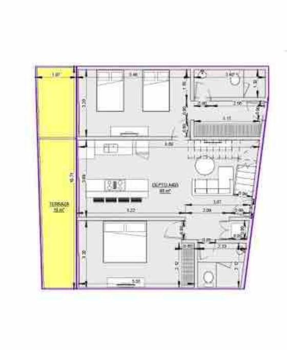 1 Block To The Beach 2Br 6Pax Rooftop Pool King Bed Playa del Carmen Eksteriør bilde