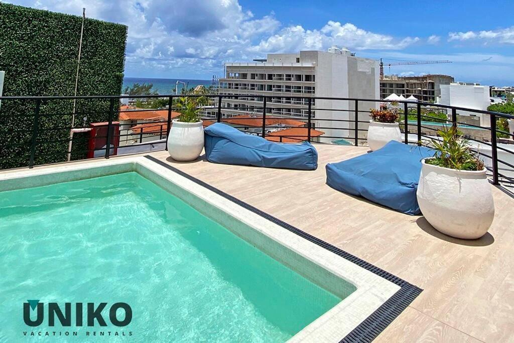 1 Block To The Beach 2Br 6Pax Rooftop Pool King Bed Playa del Carmen Eksteriør bilde