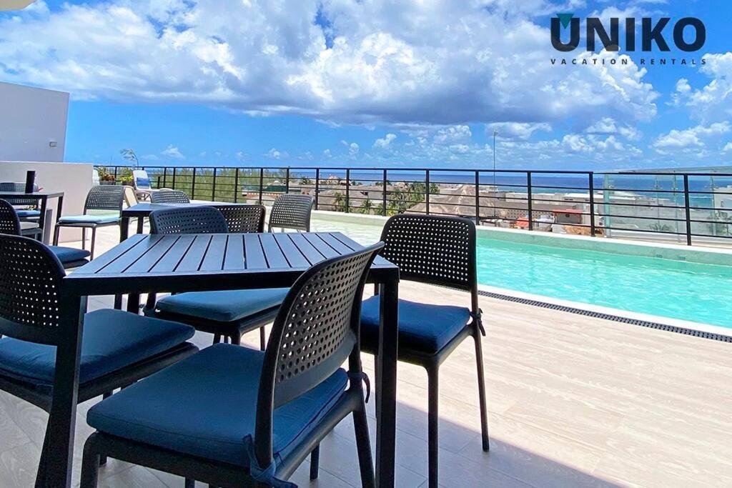 1 Block To The Beach 2Br 6Pax Rooftop Pool King Bed Playa del Carmen Eksteriør bilde