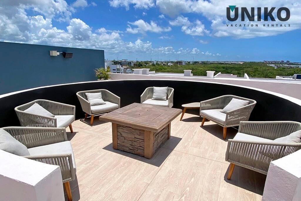 1 Block To The Beach 2Br 6Pax Rooftop Pool King Bed Playa del Carmen Eksteriør bilde